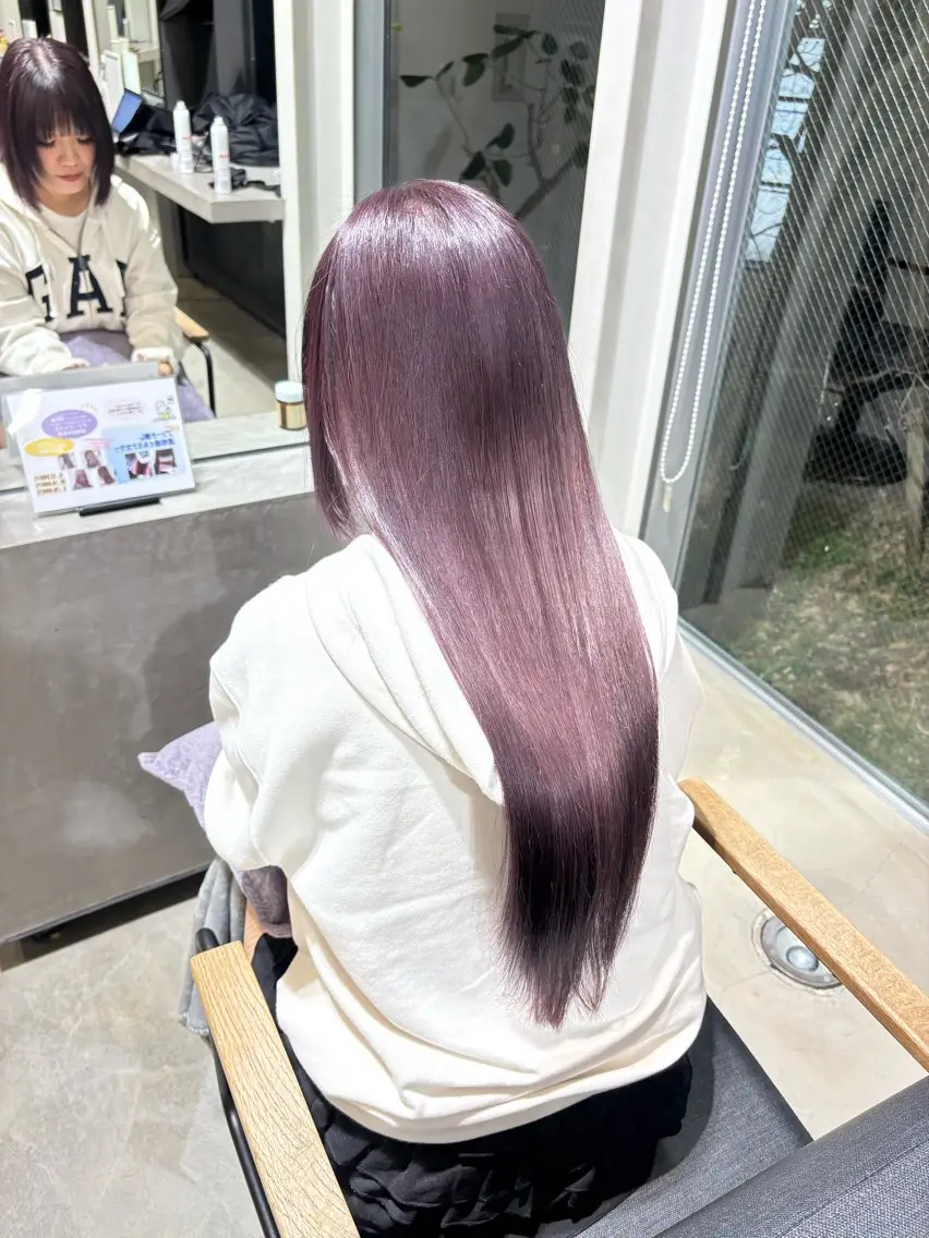 セミロング カット yui/レイヤー/ グレージュ/似合わせのヘアスタイル