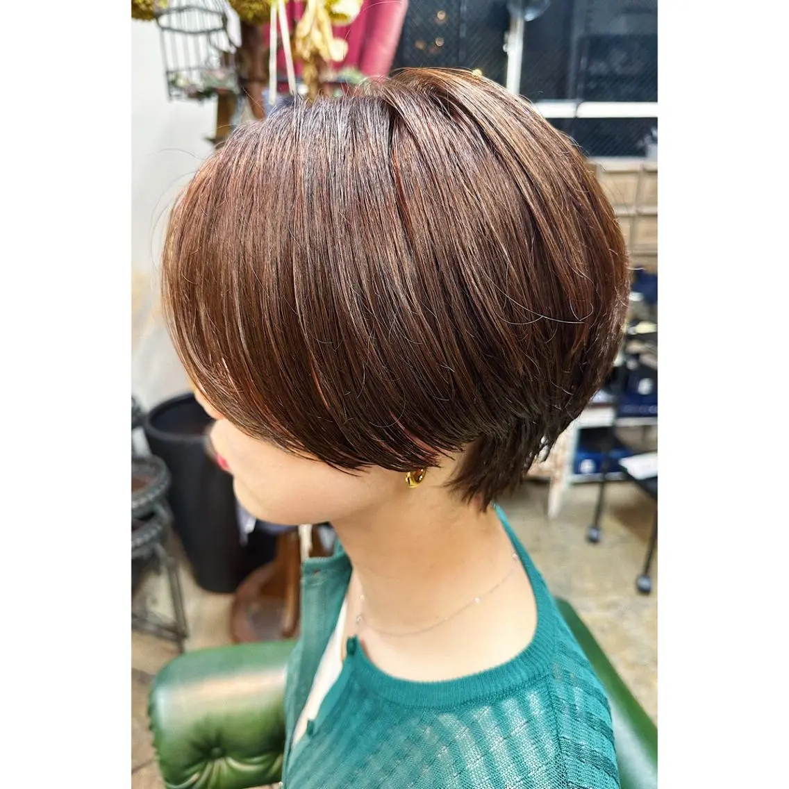 ショート ハンサムショート ショートヘア カット ヘアカラー ［girl］ MIKIのヘアスタイル