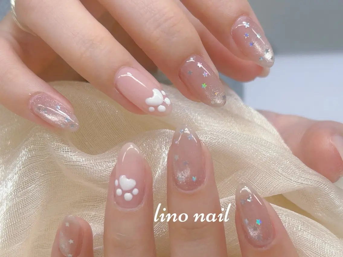 ネイル 持ち込み ハンドネイル Lino Nailのネイルデザイン