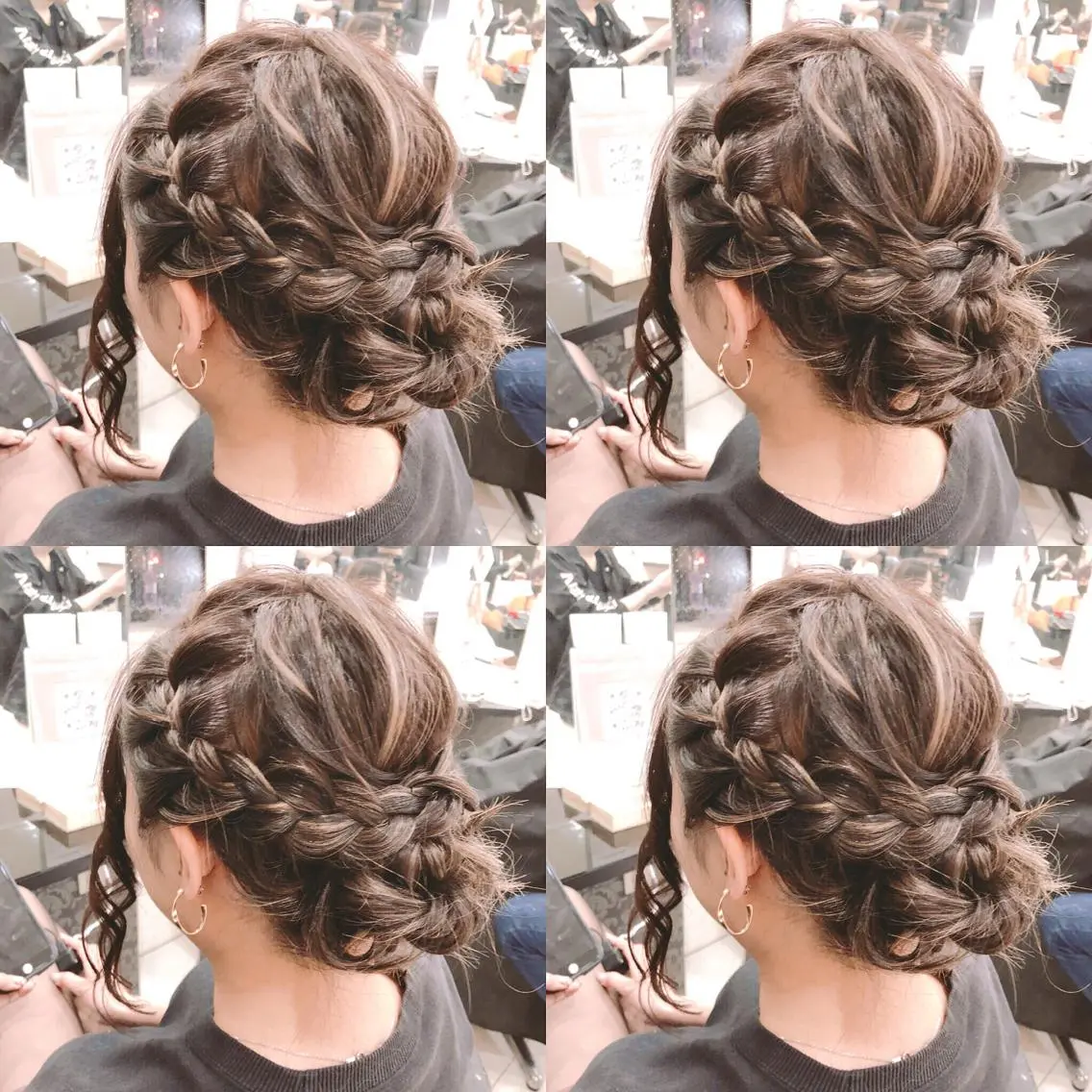 ミディアム ヘアアレンジ ヘアセット 🌷MAYU 🌷のヘアスタイル