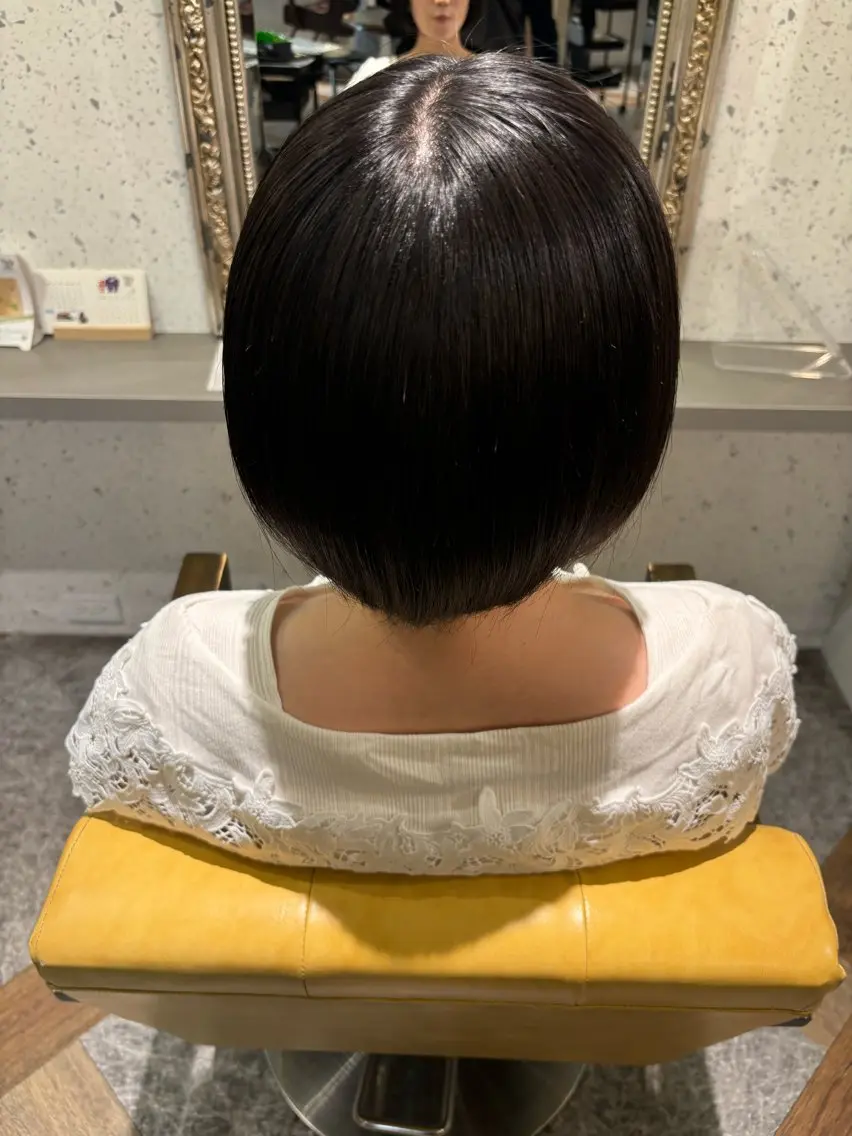 ショート ヘアカラー トリートメント 🍀縮毛艶髪🍀田中 啓吾のヘアスタイル