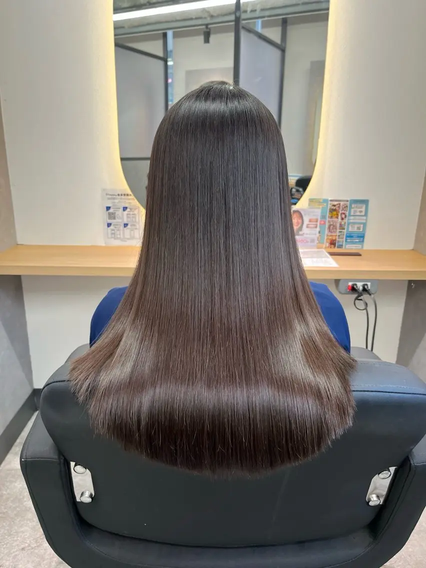 セミロング 縮毛矯正 カット 縮毛矯正 🌈藤田 千穂のヘアスタイル