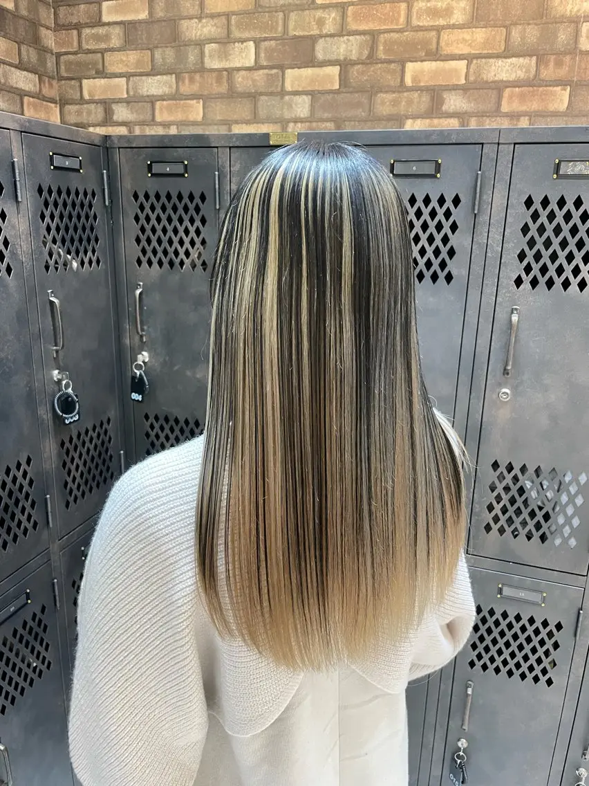 ロング カラー ✨ハイトーン✨ダブル カラー✨シバサキのヘアスタイル