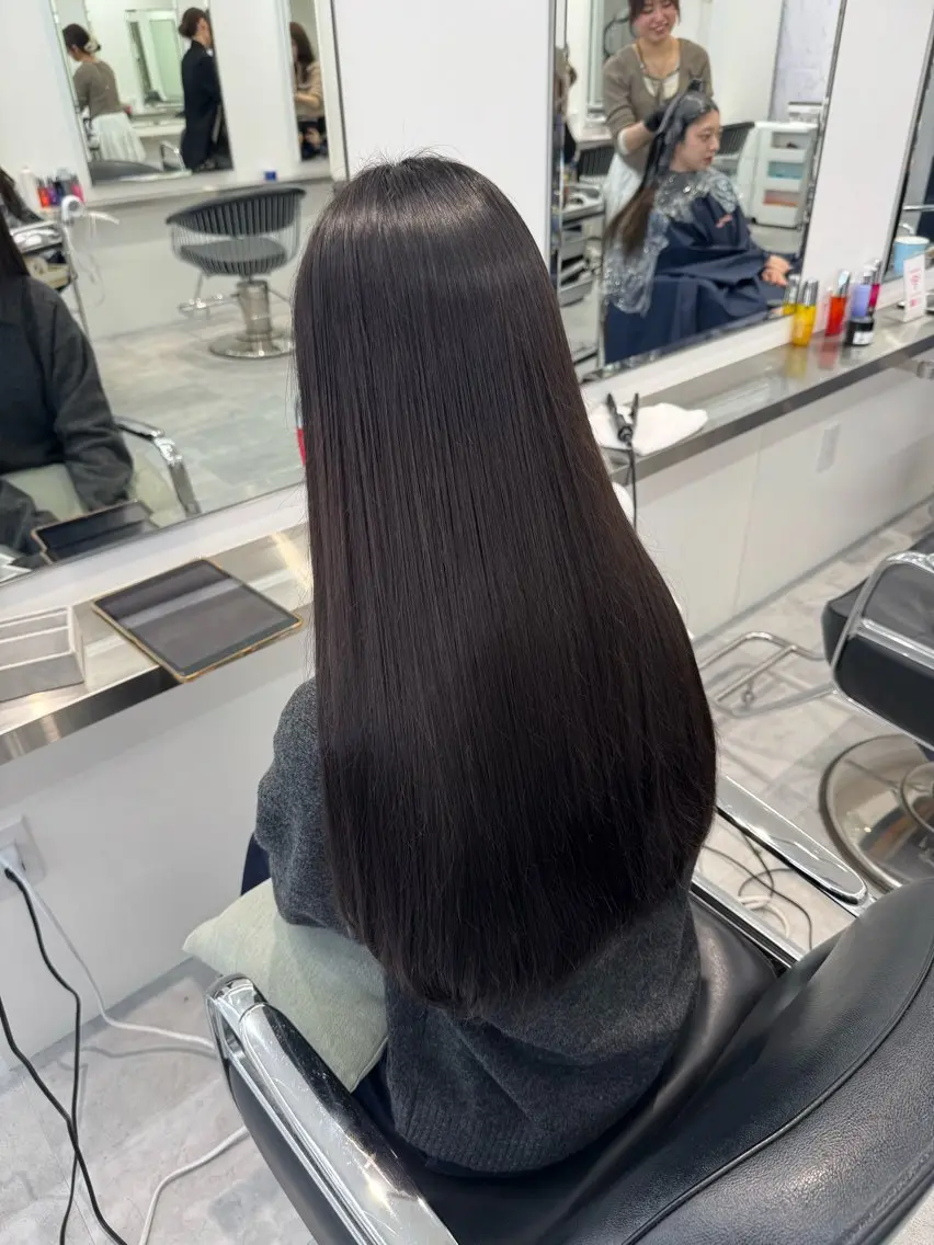 ロング カラー ヘアカラー Parve  Mix 🫧梶川虹のヘアスタイル