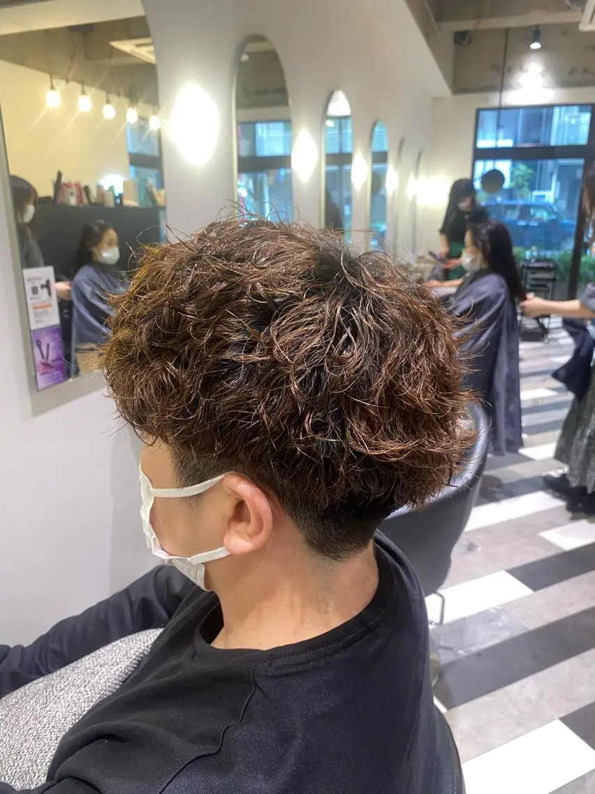 ✨SNSで人気爆裂中✨メンズカット＆波巻きツイストスパイラルパーマ＆クイックスパの写真