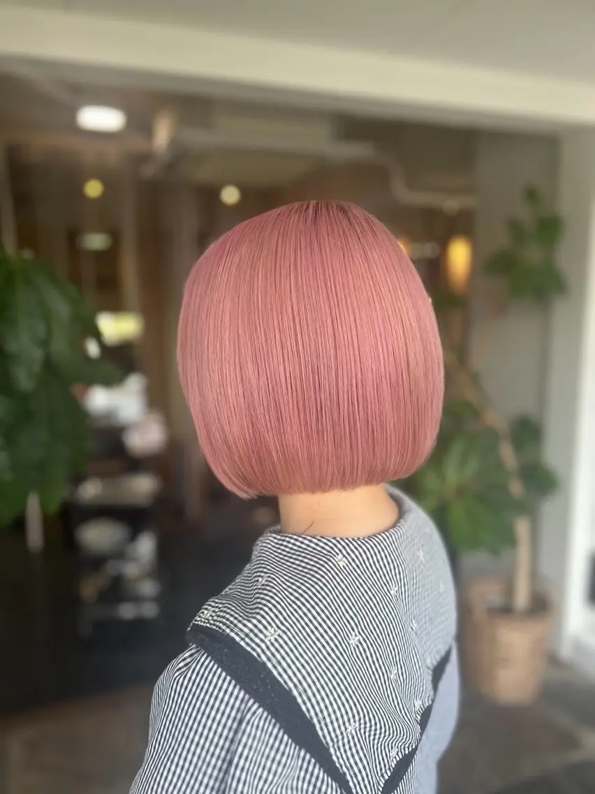 カラー カット ヘアカラー 清家和夢/ 西宮北口/ハイトーンのヘアスタイル