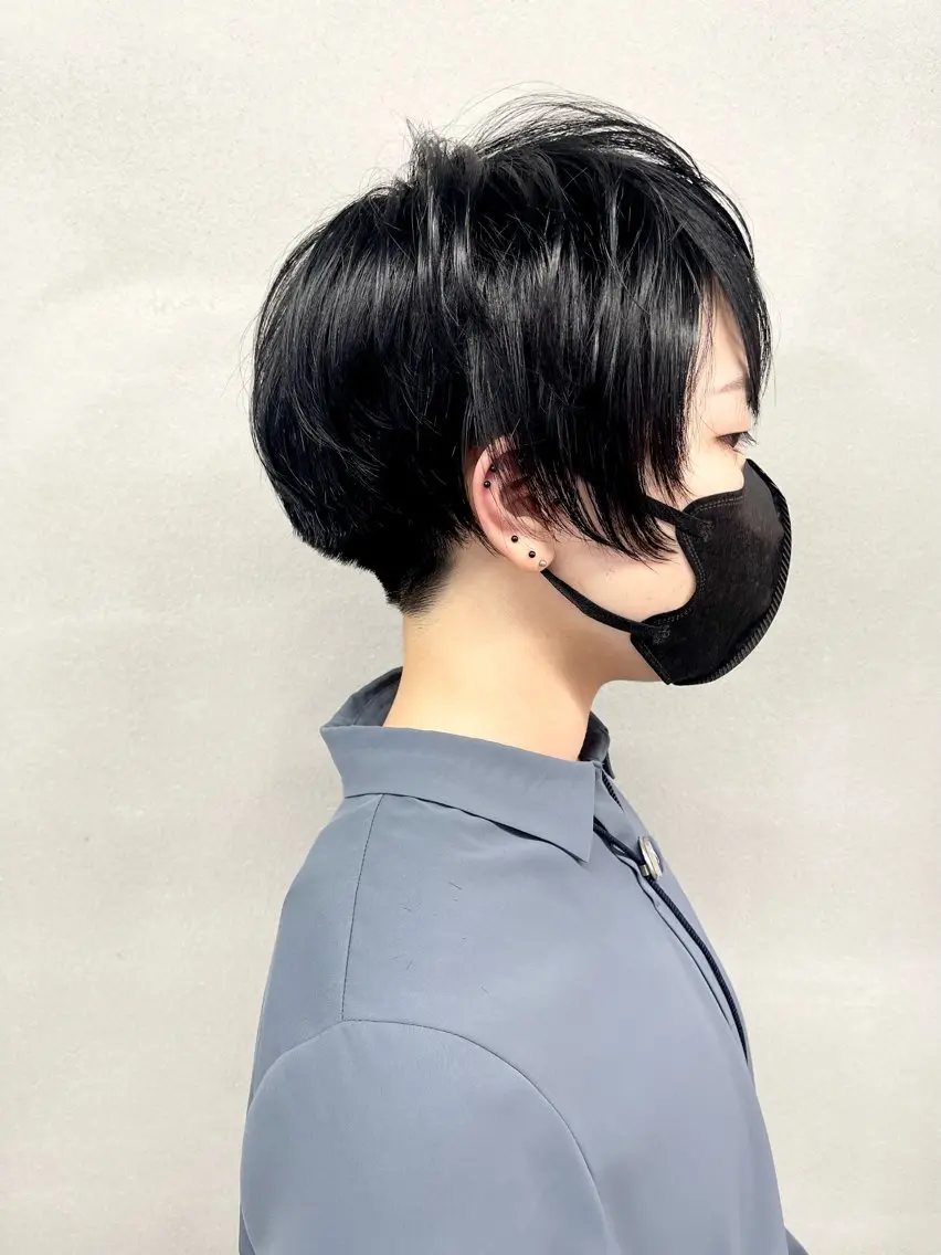 ショート ショートヘア カット 柏 ウルフ/レイヤー 田中佐和🐺のヘアスタイル