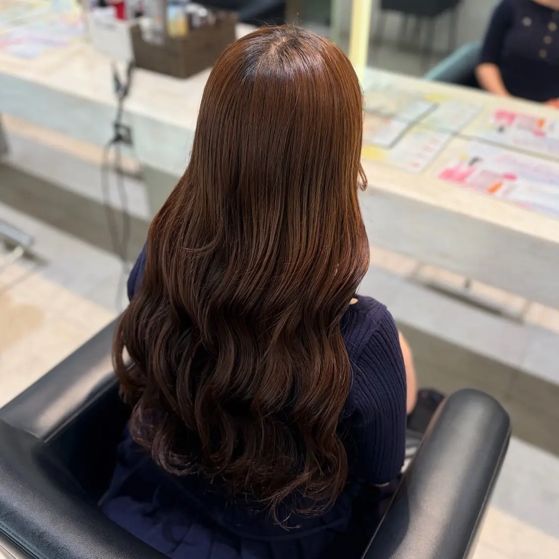 ロング みき / 艶カラー / ヘアメのヘアスタイル