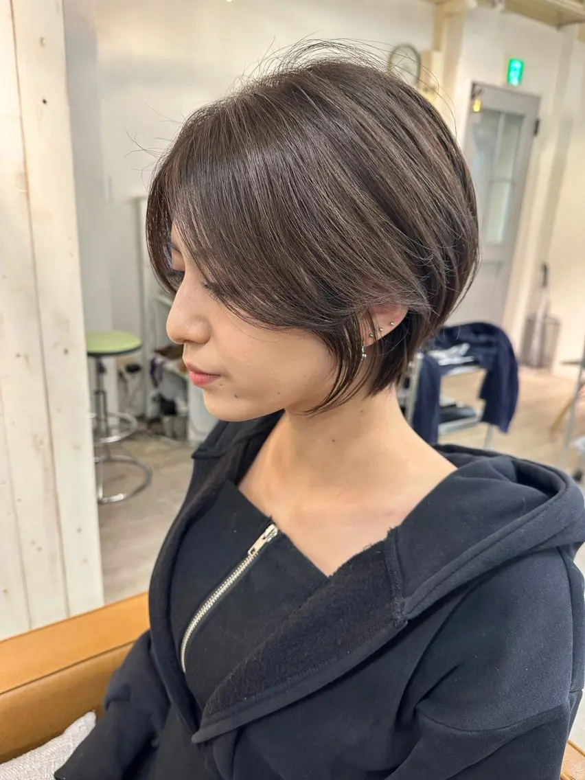 【カット+トリートメント】ショート/レイヤー/ハッシュカット/韓国/髪質改善/前髪カット/大宮/埼玉/浦和/川越/久喜の写真