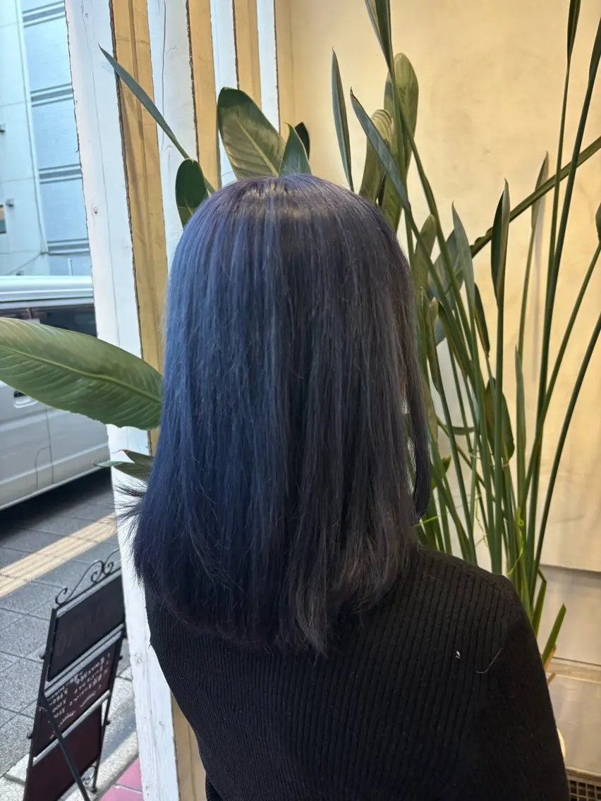 セミロング 【ハイトーン特化】 🦋森山陽向/大宮のヘアスタイル