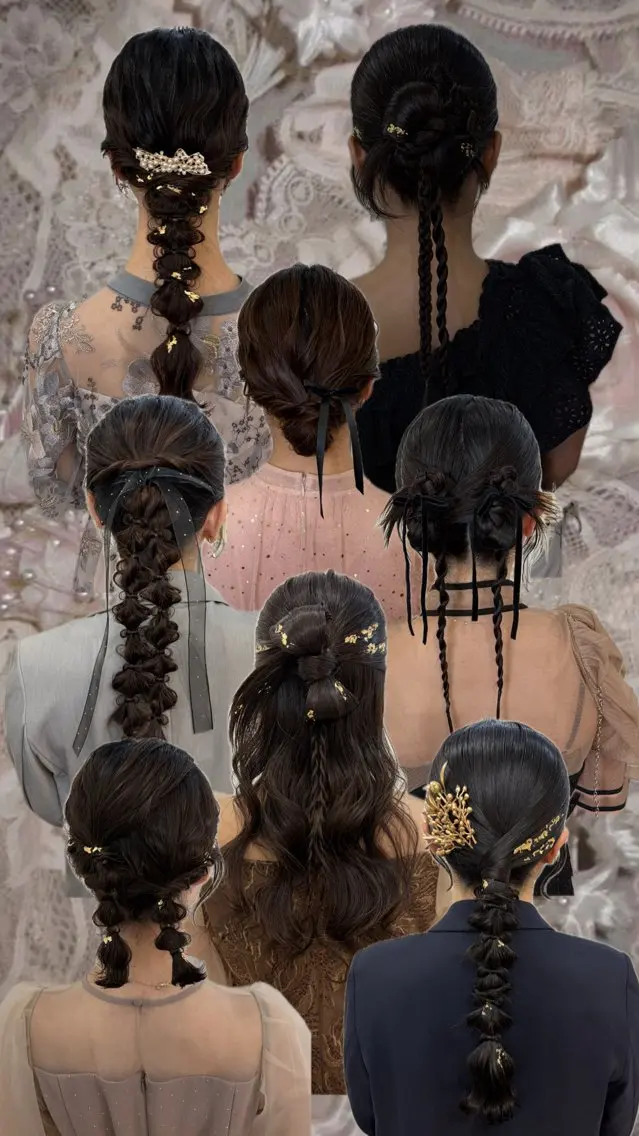 ヘアアレンジ ヘアセット タニ ヒナタのヘアスタイル