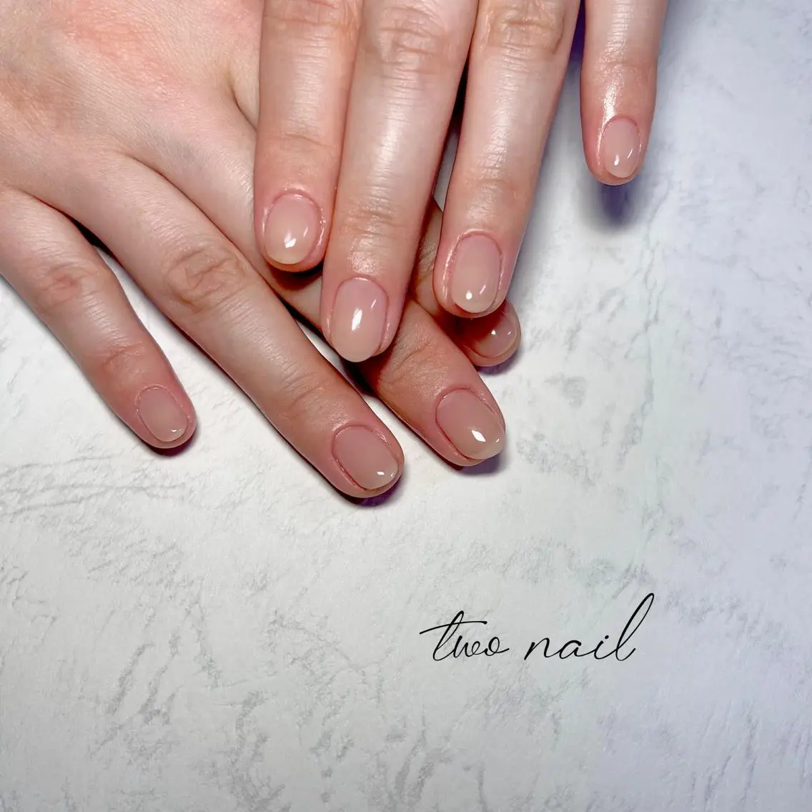 ネイル アートネイル フットネイル ハート ニュアンスネイル ホワイト ハンドネイル two nailのネイルデザイン