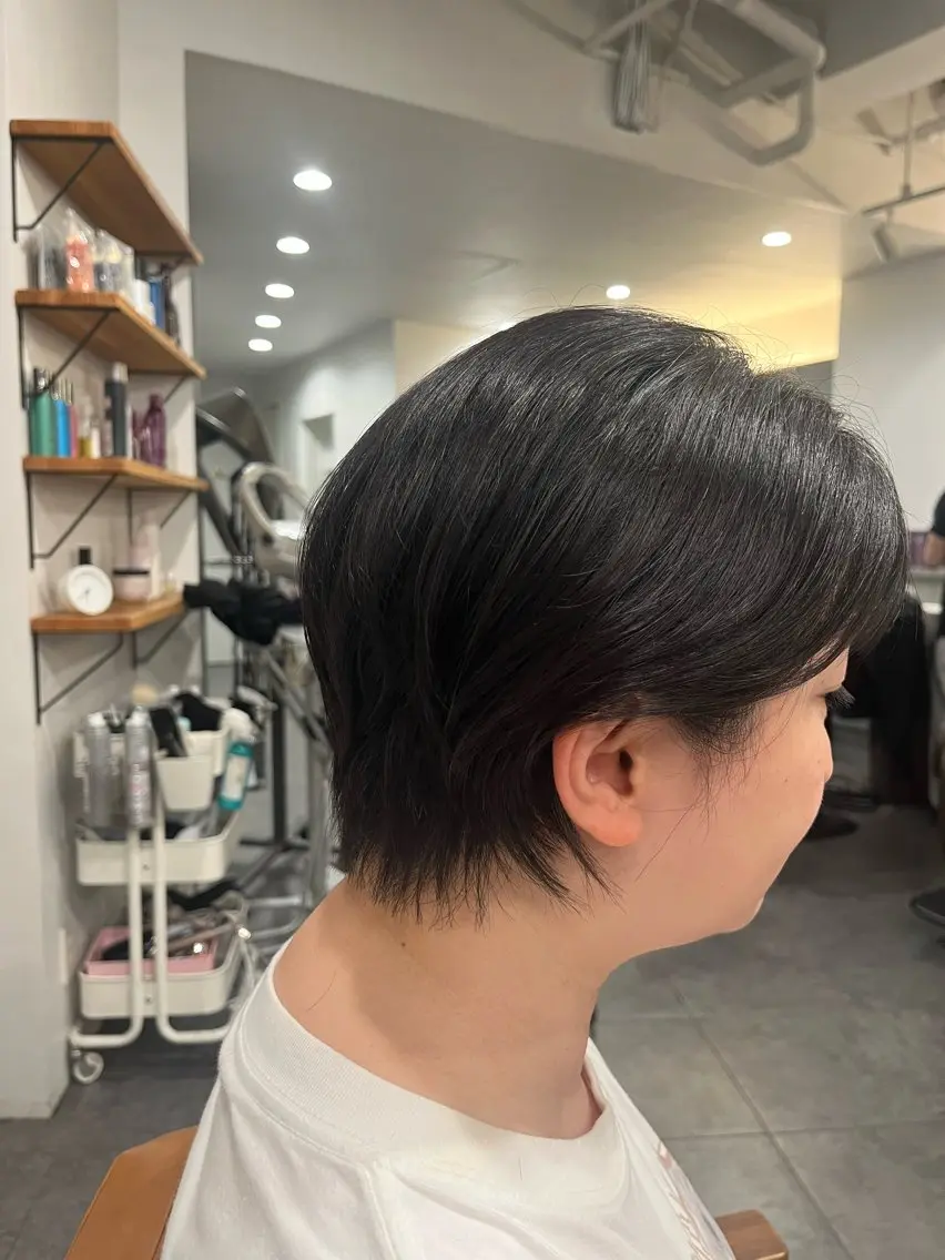ショート ショートヘア SHIAN 橋本店 吉田 詩穂のヘアスタイル