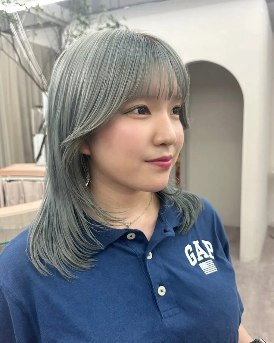 ミディアム レイヤーカット ローレイヤー vibe/ 名古屋駅/野田 侑作のヘアスタイル