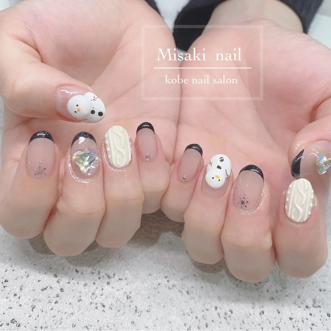 ネイル 韓国ネイル ワンホンネイル ハンドネイル nailsalon miinailsのネイルデザイン