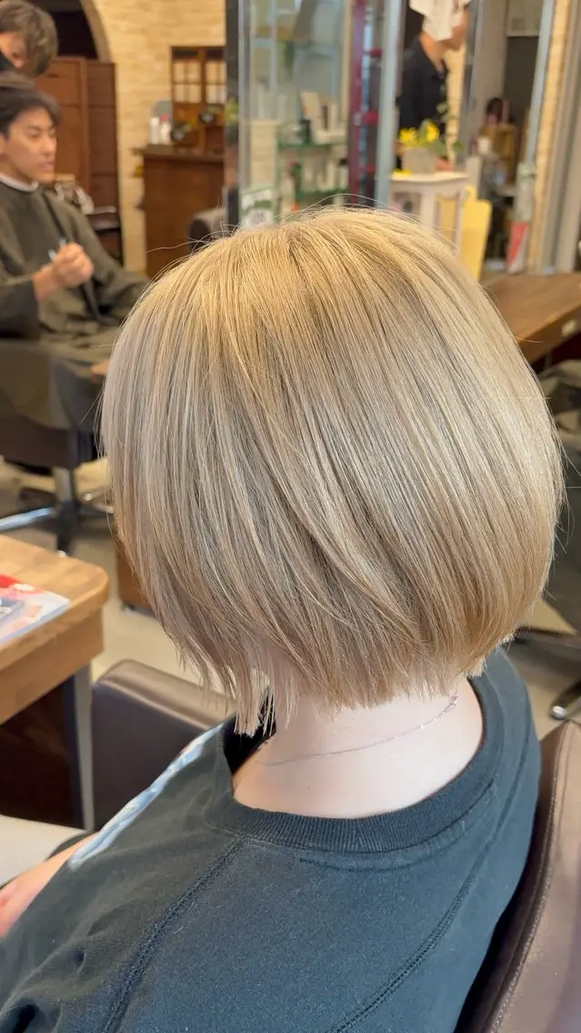 【ブリーチメニュー✨】カット×ダブルカラーの写真