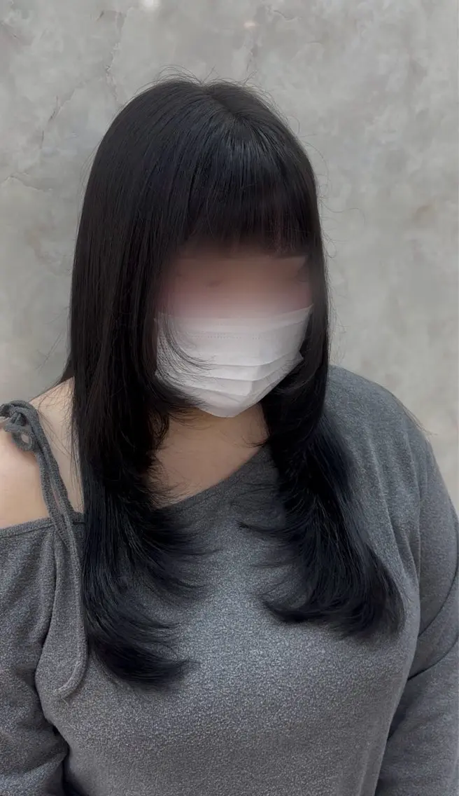 ロング カラー メンズ himari/縮毛 矯正/熊谷のヘアスタイル