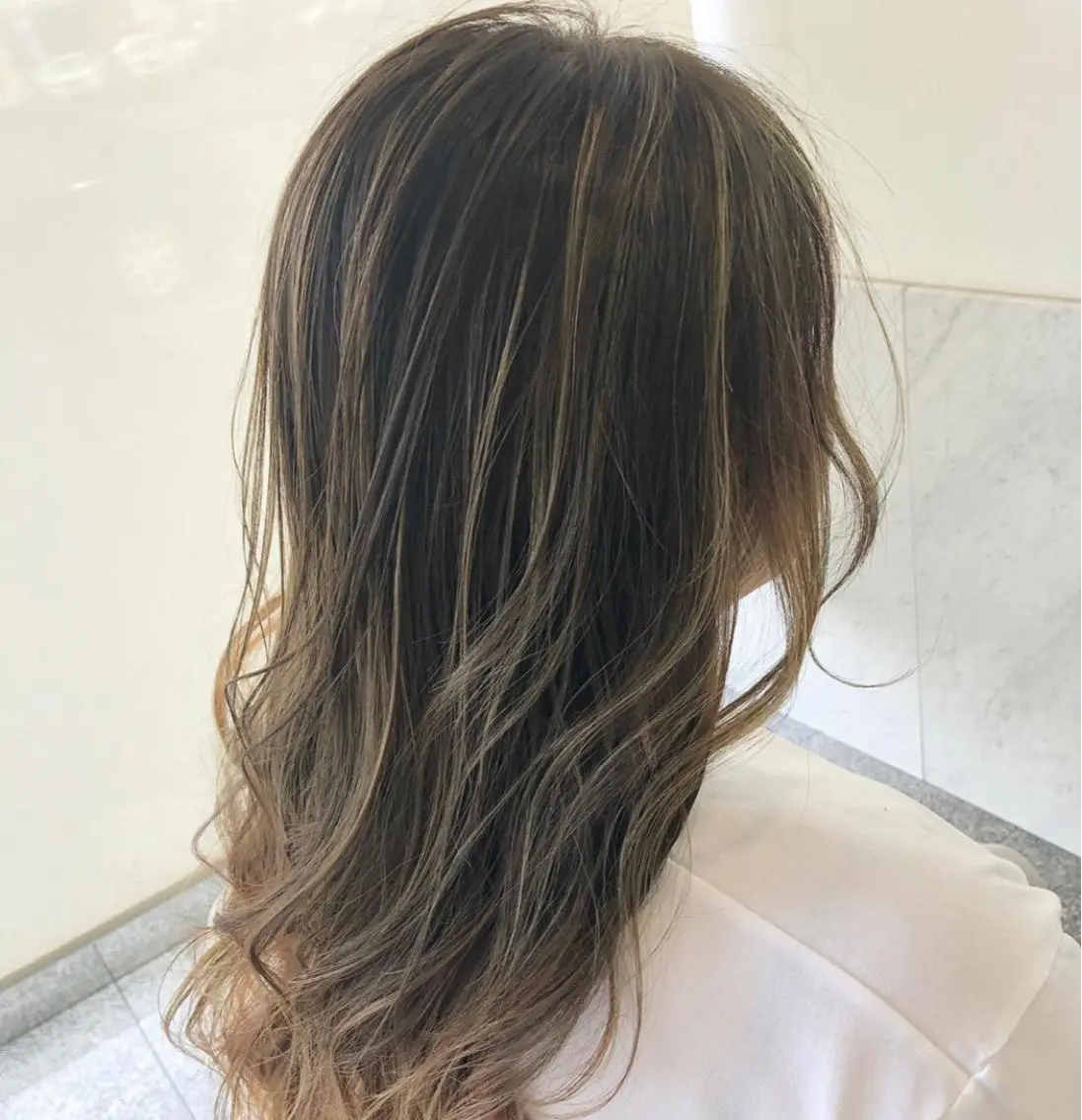 セミロング カラー ヘアカラー トリートメント 河合秀明/ショート /ボブ/レイヤーのヘアスタイル