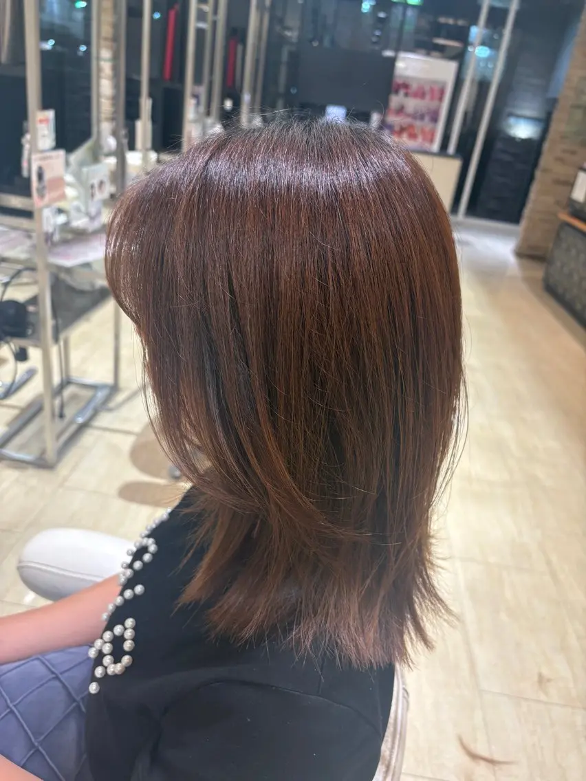 ミディアム 武内 莉子☆*:.｡のヘアスタイル