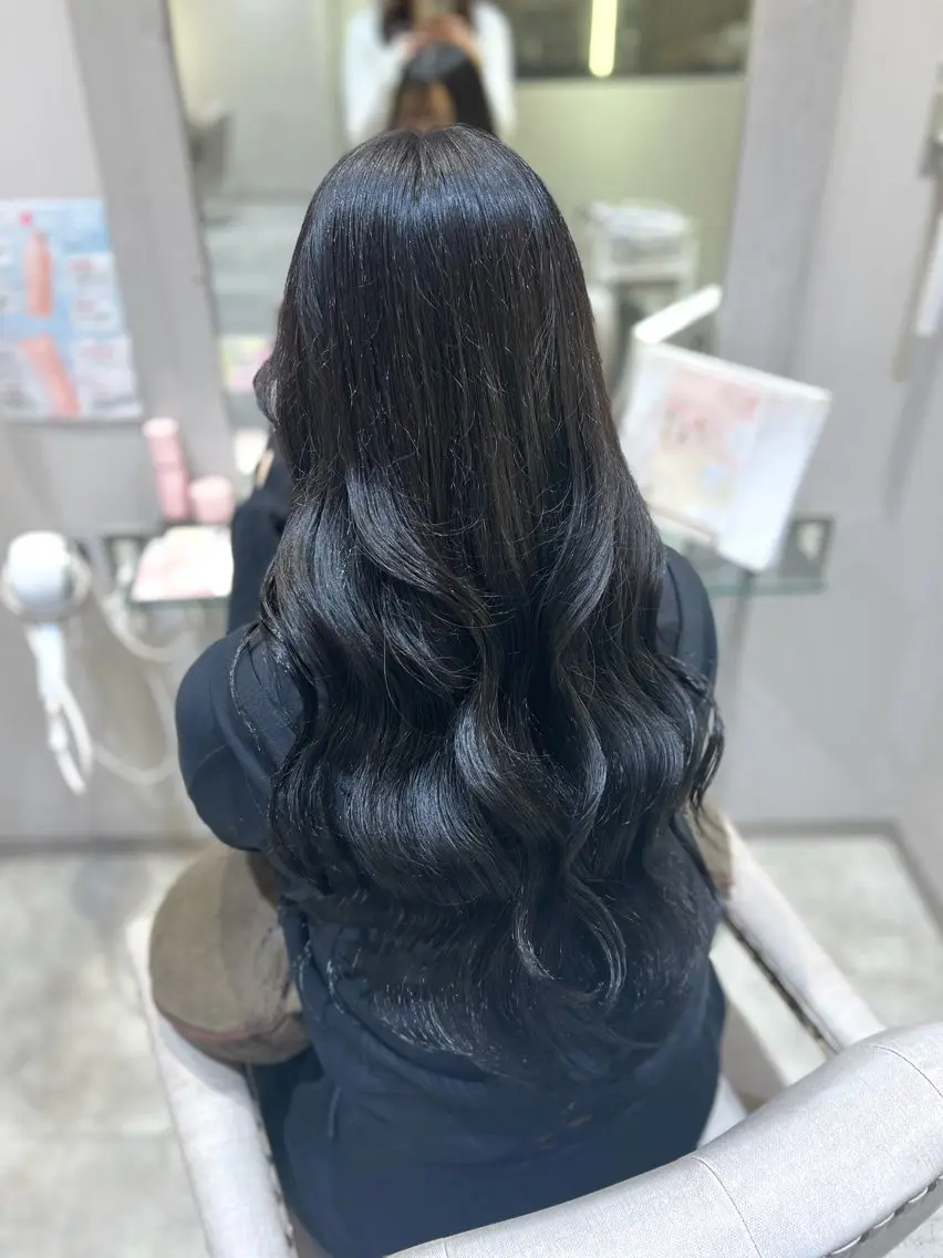 ロング 🤍艶髪韓国ヘア🤍 Rikoのヘアスタイル