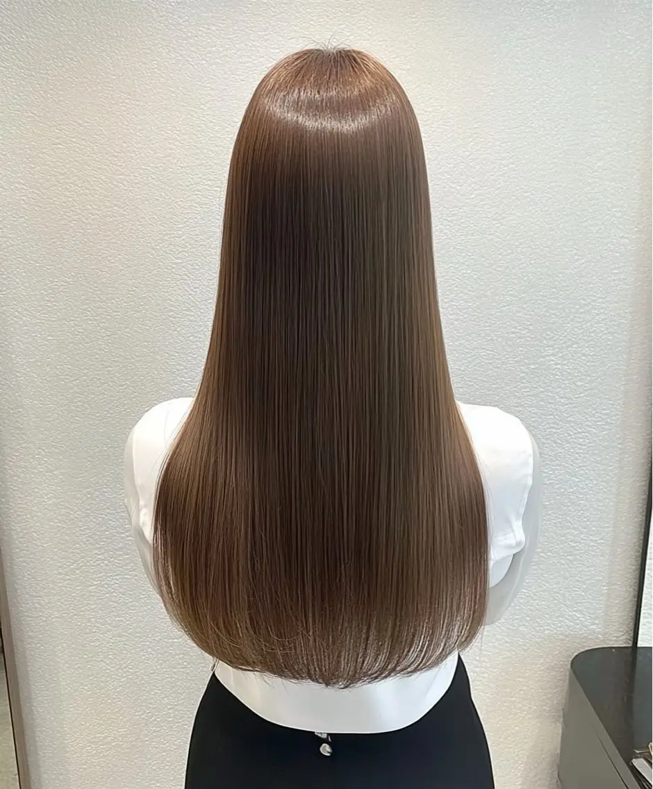 縮毛矯正の写真