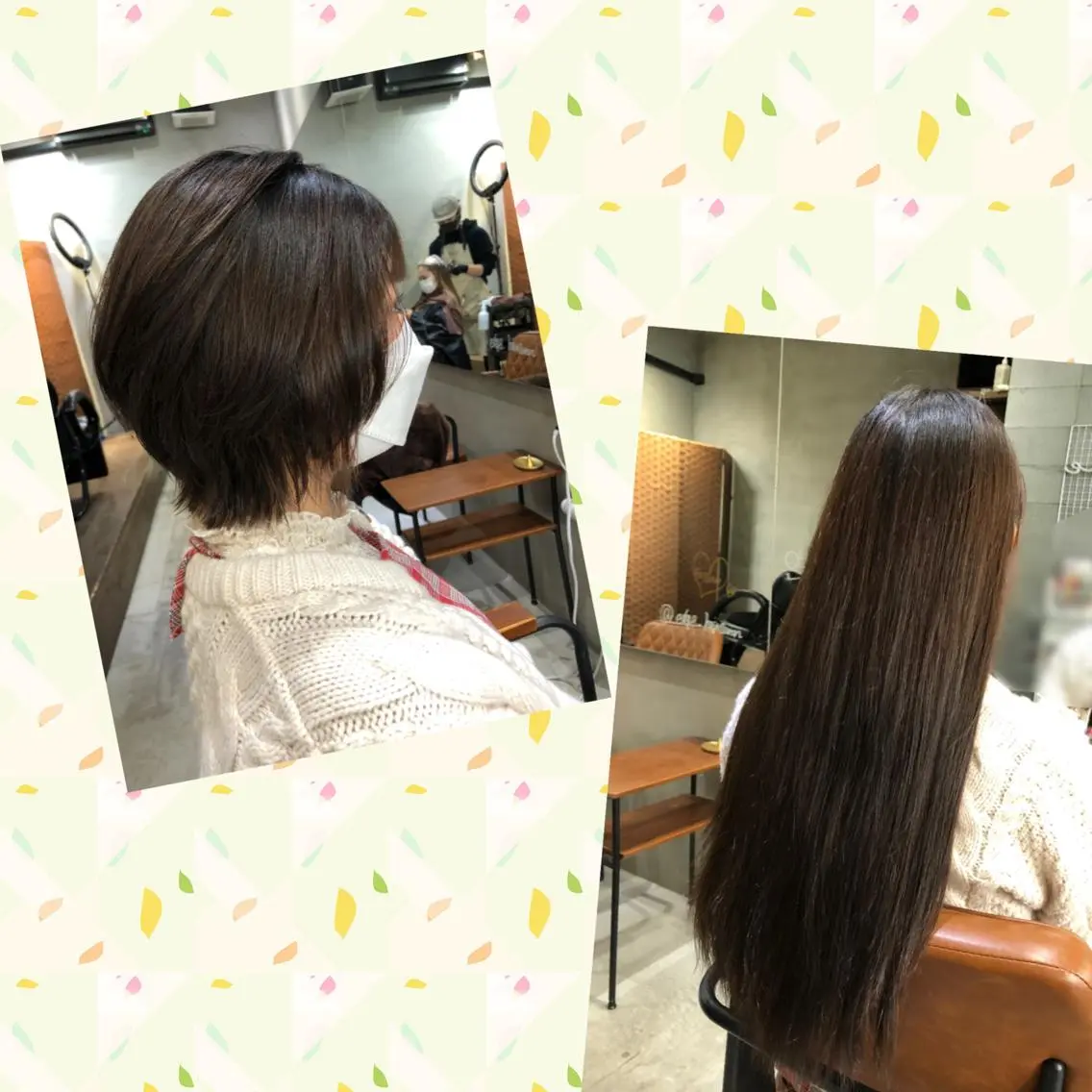 ロング レイヤーカット カット くまがい みゆ【edge.】のヘアスタイル