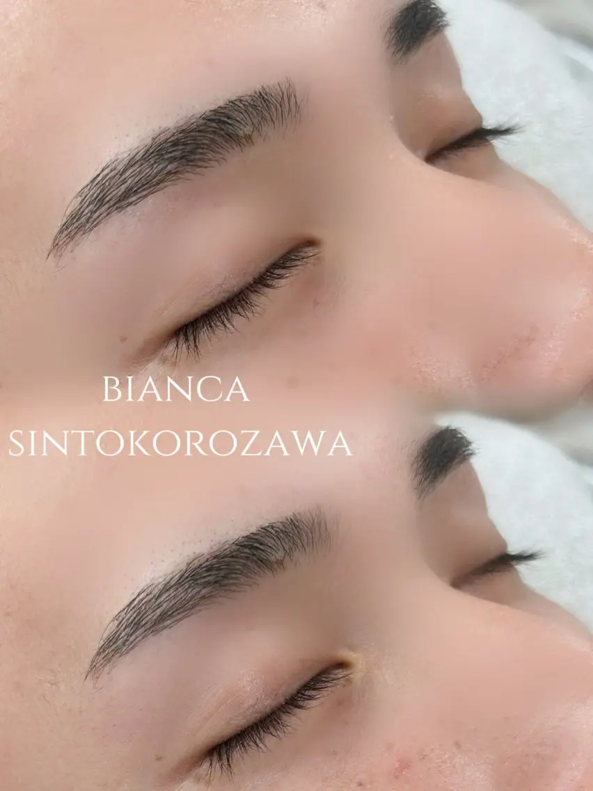 アイブロウ 眉カット Bianca新所沢 Takahashiのマツエク・マツパデザイン