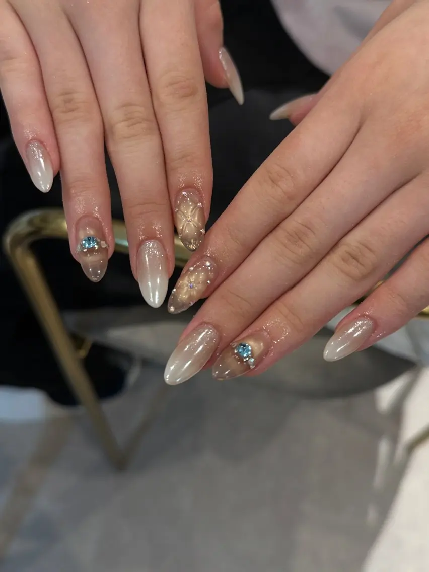 ネイル ジェルネイル ネイルチップ nailsalon MeRiaのネイルデザイン