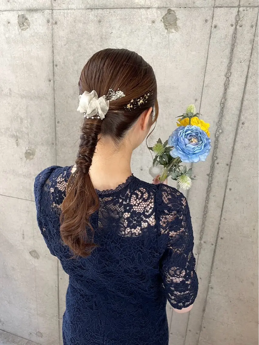 ヘアアレンジ ヘアセット 美髪× ヘアセット✨Araiのヘアスタイル