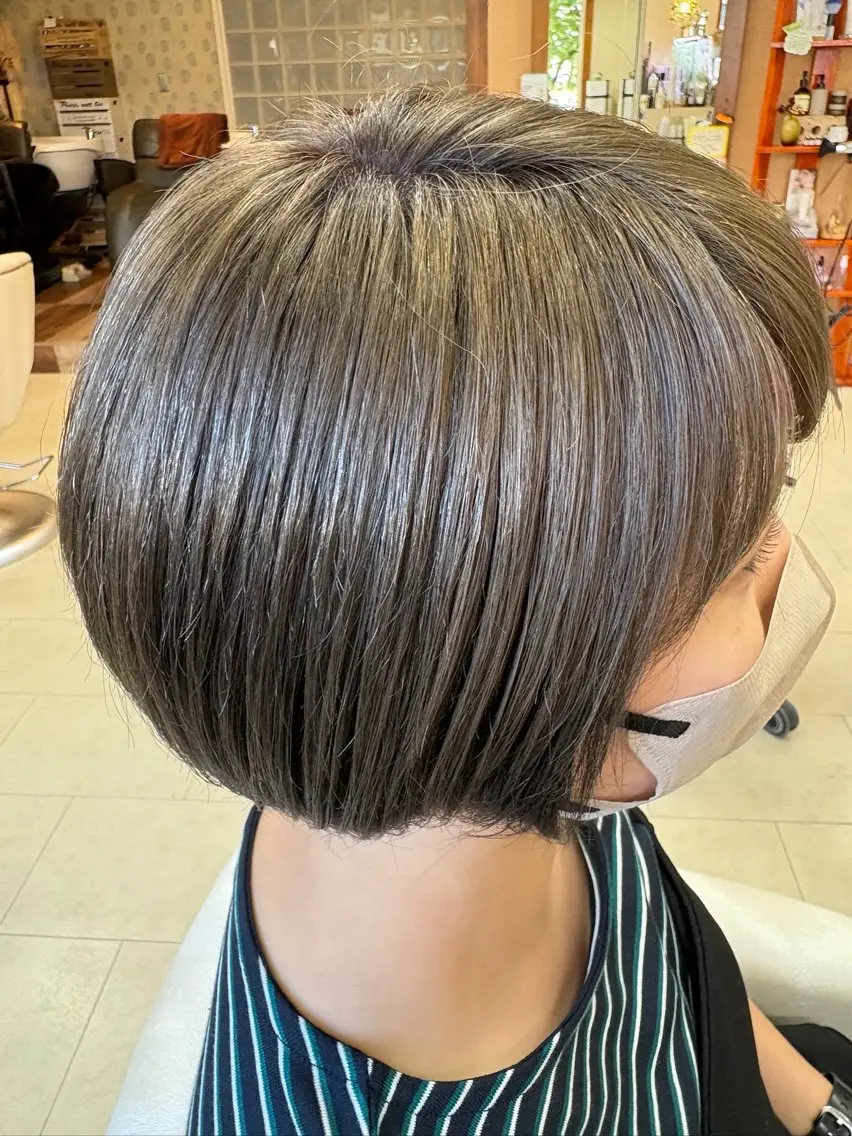 ショート ヘッドスパ 美容室F i t✂️ ササキのヘアスタイル