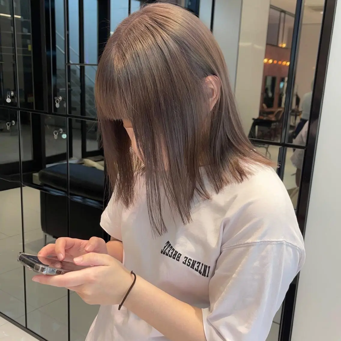 🐬カット+ダブルカラーの写真
