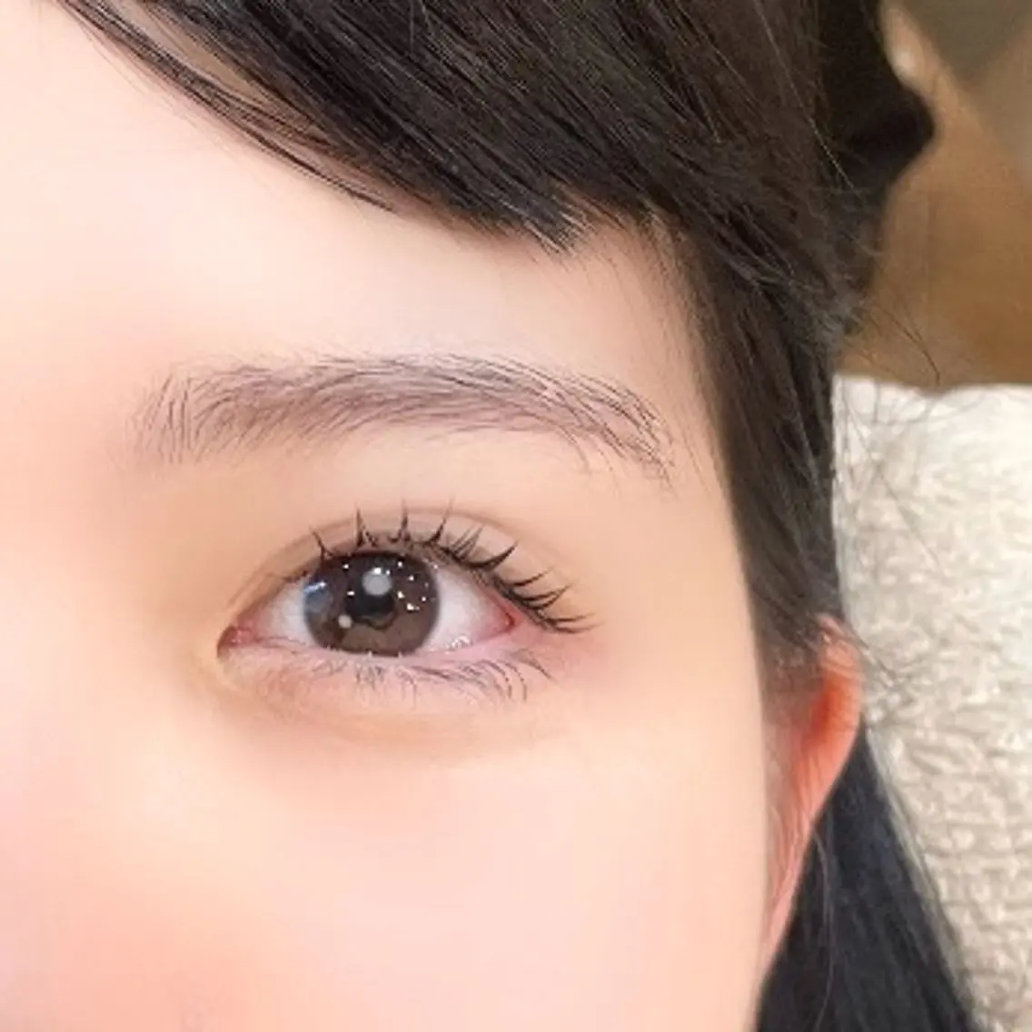 🖤まつ毛パーマ (上下)トリートメント or束感コーティング仕上げ🪄︎︎¥4000※オフありの写真