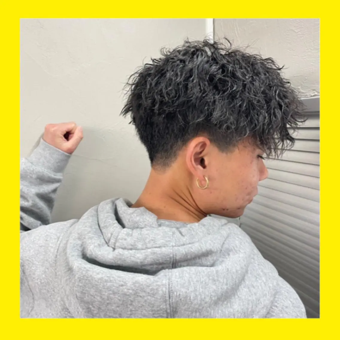 ショート パーマ メンズ カット パーマ メンズパーマ/新潟駅 NOBUTA🔥のヘアスタイル