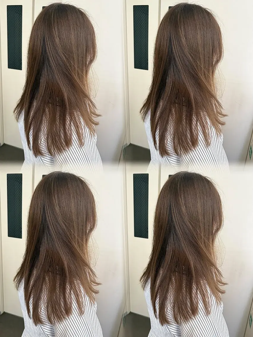 カラー ヘアカラー 透明感カラー meiのヘアスタイル
