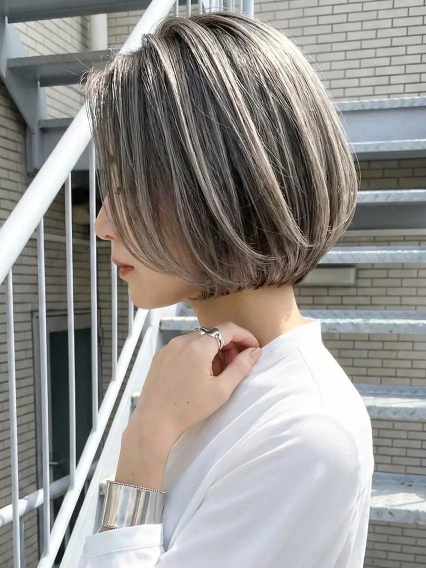 Cut&Color&highlight(白髪ぼかし可/men’s or lady’)の写真