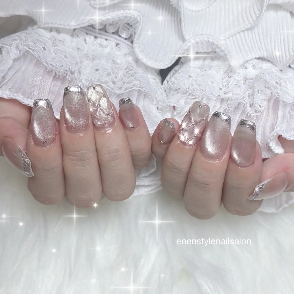 ネイル ハンドネイル 🐾enen style 🐾のネイルデザイン