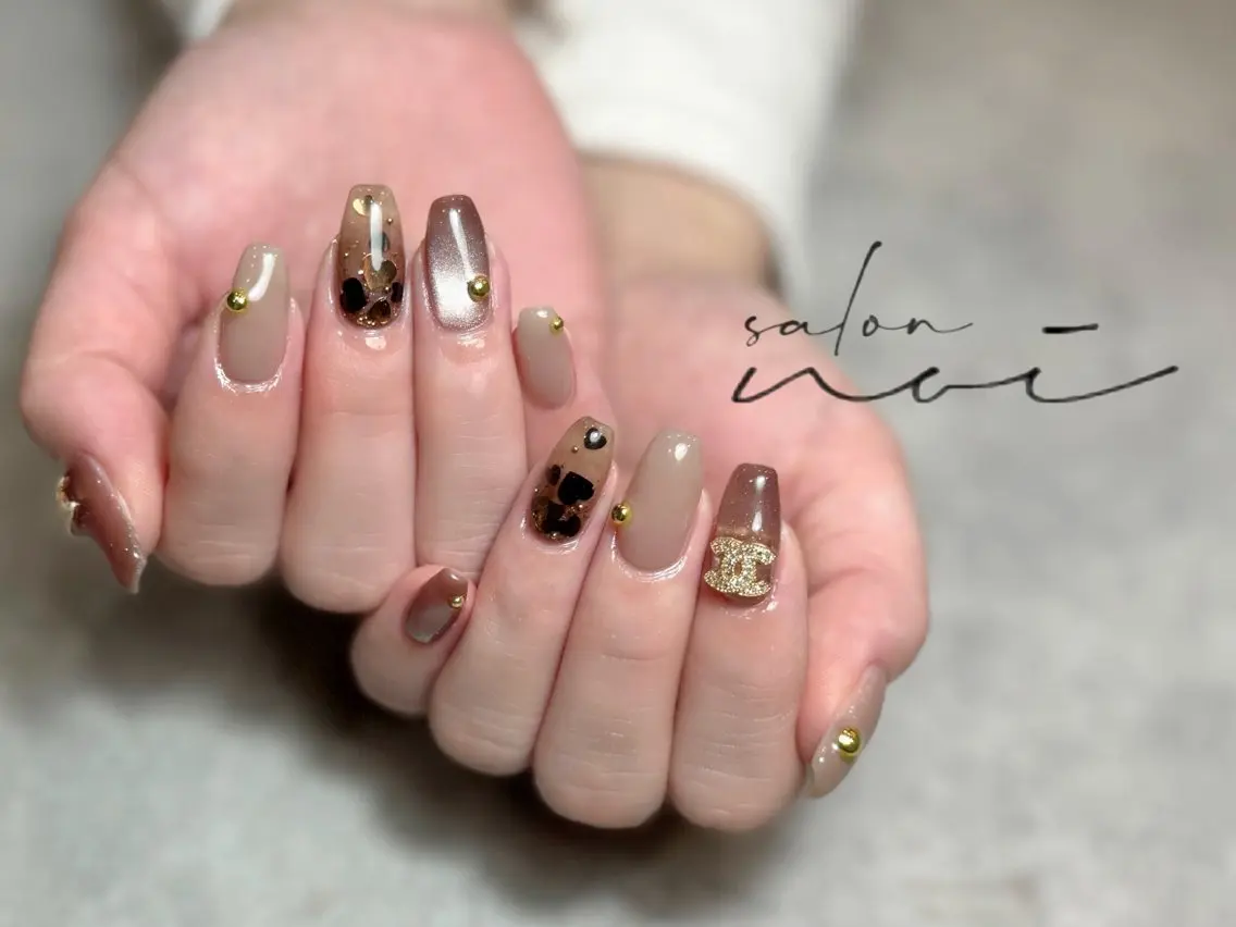 ネイル バレンタイン ハンドネイル salon noiのネイルデザイン