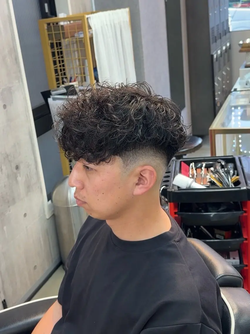 ショート メンズ特化/パーマ /swag/ルーカスのヘアスタイル
