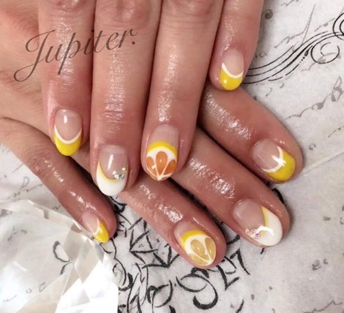 ネイル フレンチネイル ハンドネイル Jupiter .のネイルデザイン
