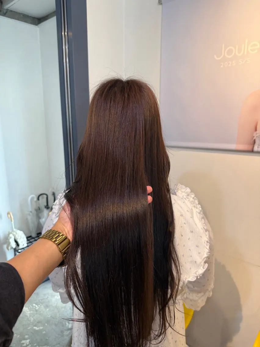 ロング カット ヘアカラー トリートメント 縮毛矯正/レイヤー カット⭐️SHOTAのヘアスタイル