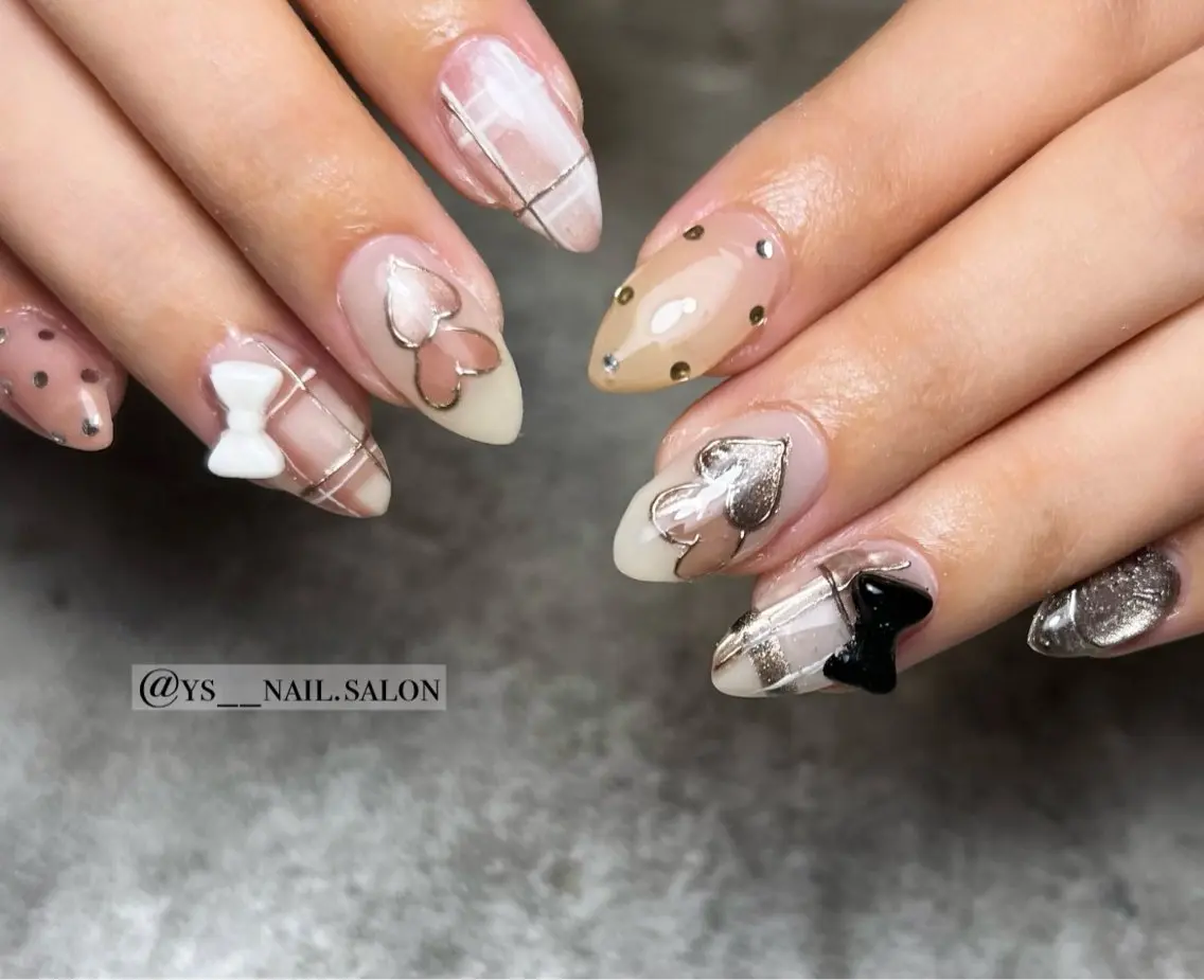 ネイル ハンドネイル Y's nail ˚✧₊YUIのネイルデザイン
