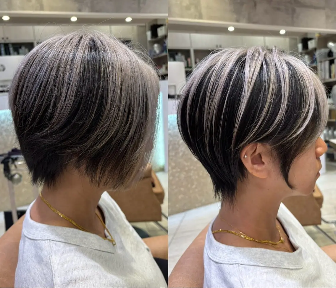 ショート カラー カット ヘアカラー トリートメント 【7月🉐メニュー】 ショート特化/荒砂のヘアスタイル