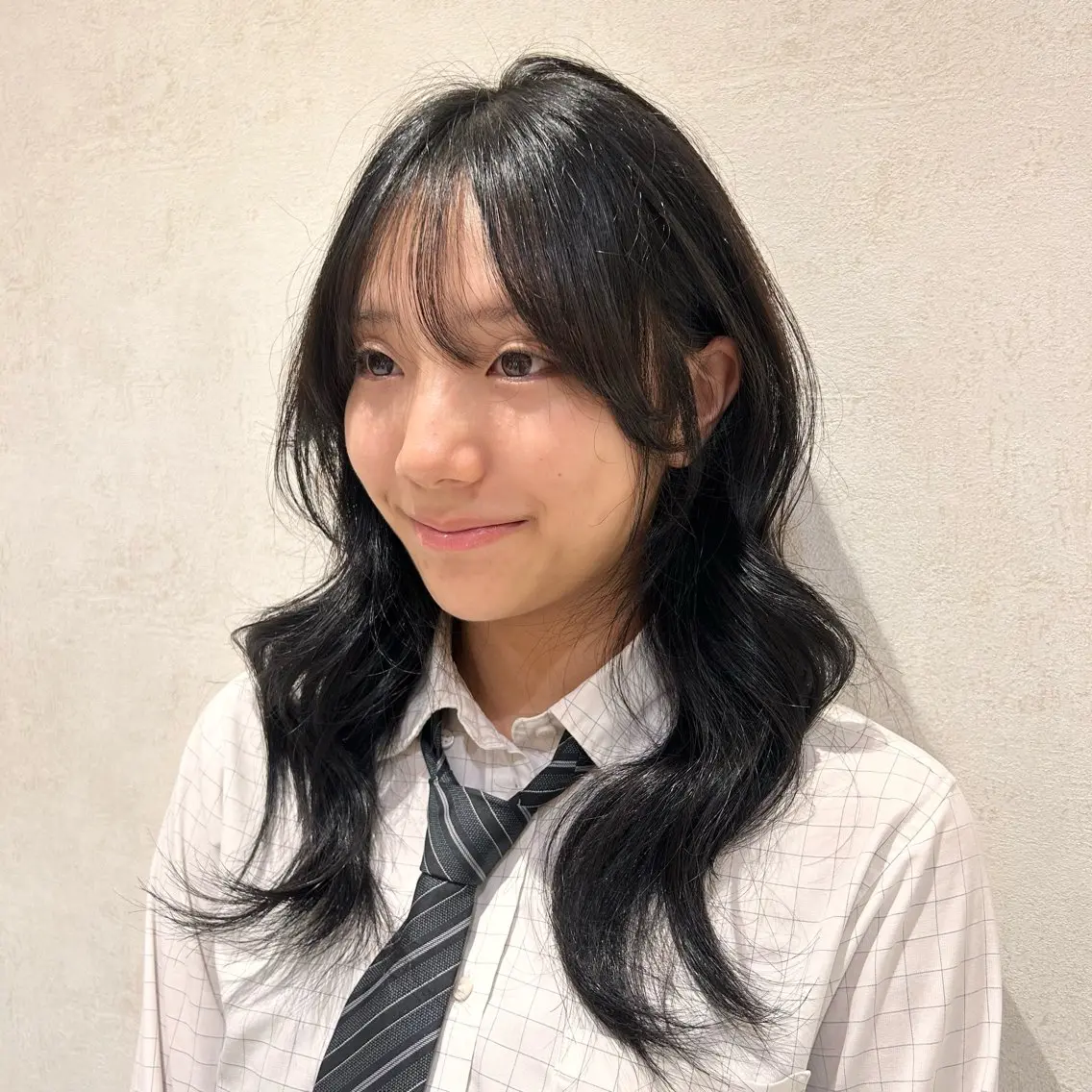 セミロング カラー 透明感カラー ヘアカラー 透明感カラー🍃 /YUKAのヘアスタイル