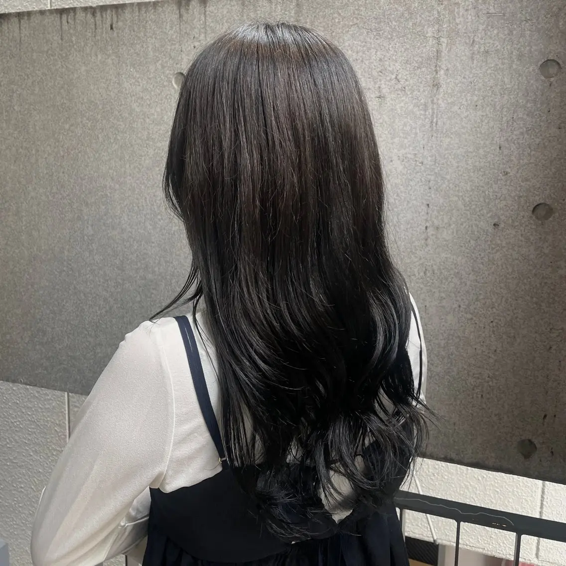 ロング カラー カット ヘアカラー トリートメント レイヤー/透けカラー アレンジ/篠崎渚彩のヘアスタイル