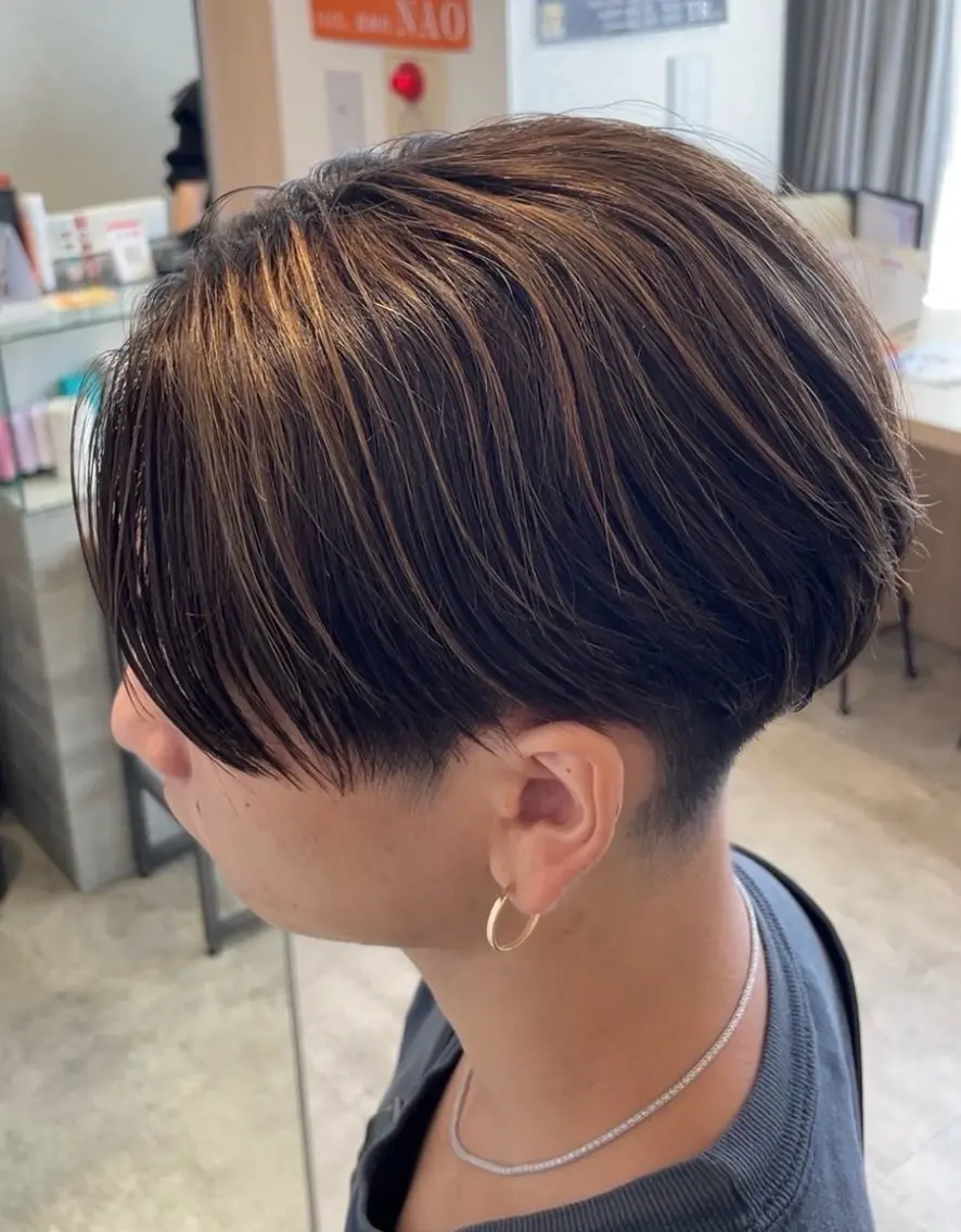 ショート メンズ カット メンズ特化/ メンズパーマ/レイカのヘアスタイル