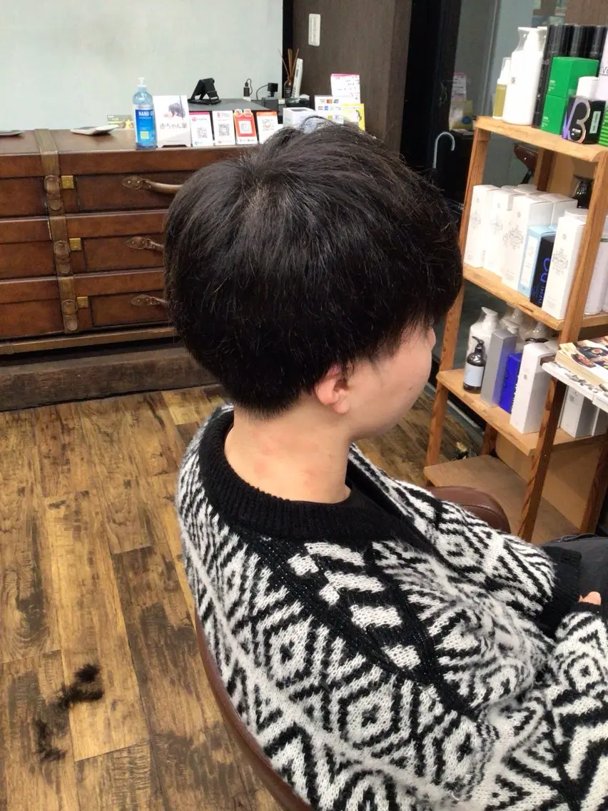 ショート カット 香川 裕基のヘアスタイル