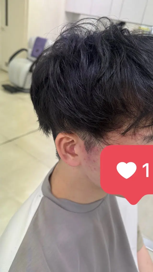 メンズ マッシュ タカハシ リナのヘアスタイル