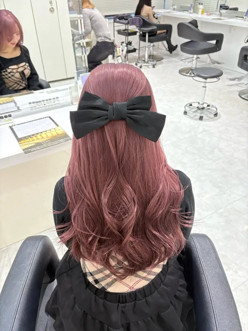 ロング カラー ヘアカラー 🤍ྀི透ける寒色 Cocoa🤍ྀིのヘアスタイル