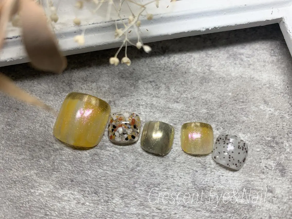 ネイル フットネイル 谷川 薫のネイルデザイン
