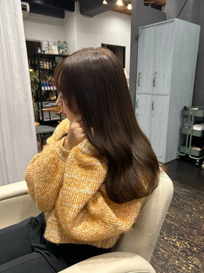 セミロング 木村 あかりのヘアスタイル